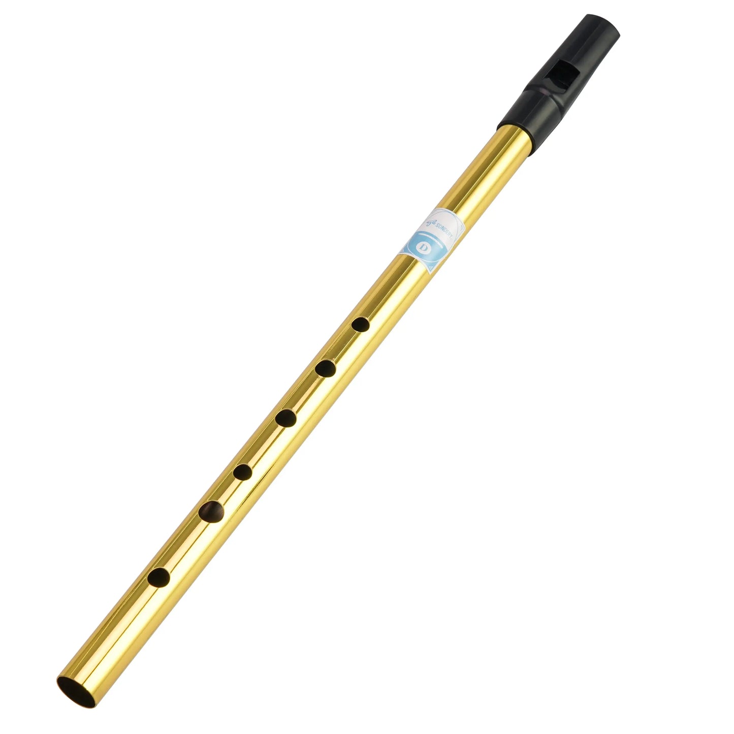 Sondery Irish Tin Whistle Key of C Made from Brass A Bright Brass Wind Type Sound Penny Whistle Sondery Music