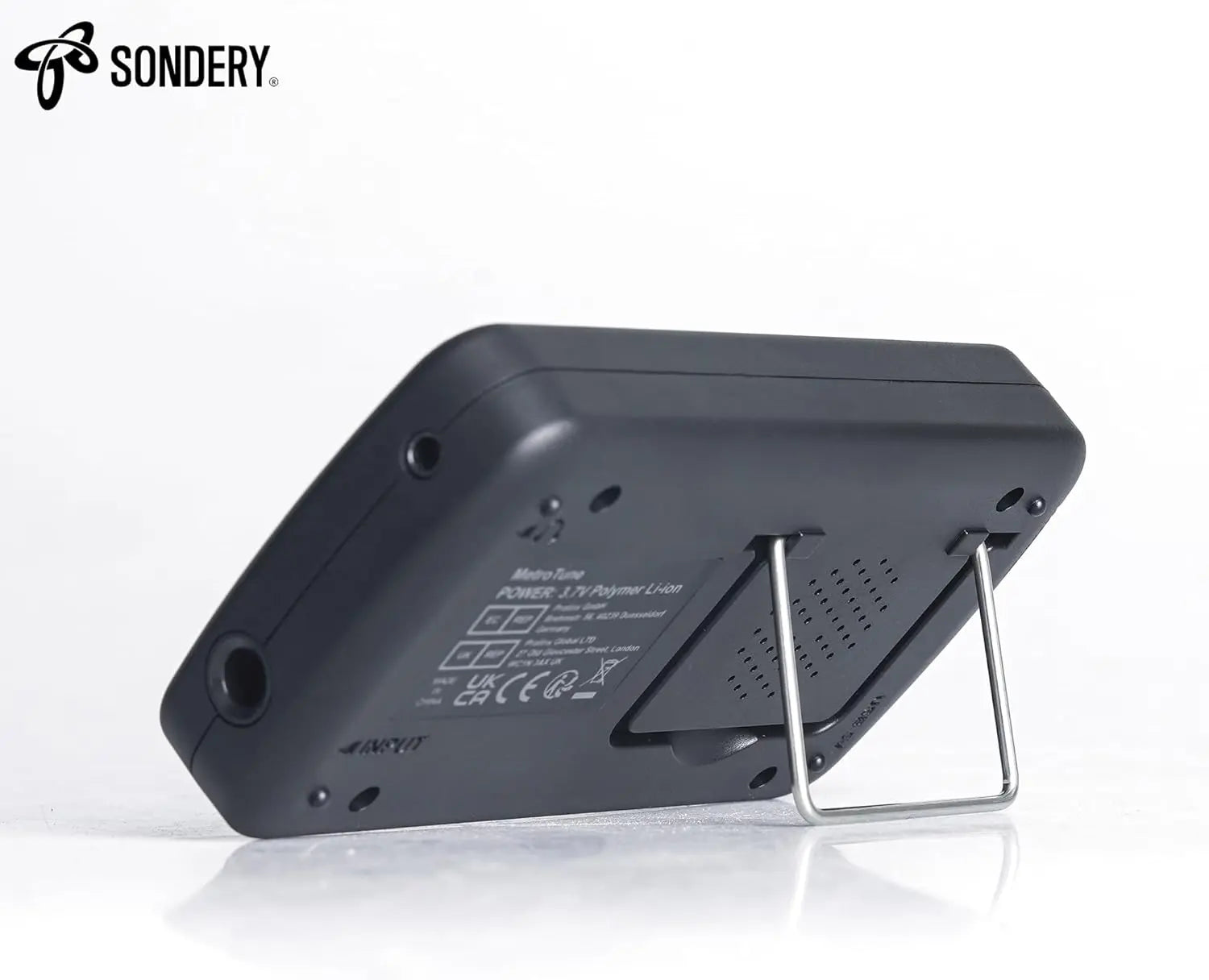 Sondery Digital Metronome Tuner 3 in 1, English Vocal Counting Metronome with Tap Tempo, Chromatic Tuner Tone Generator Rechargeable - Sondery Music