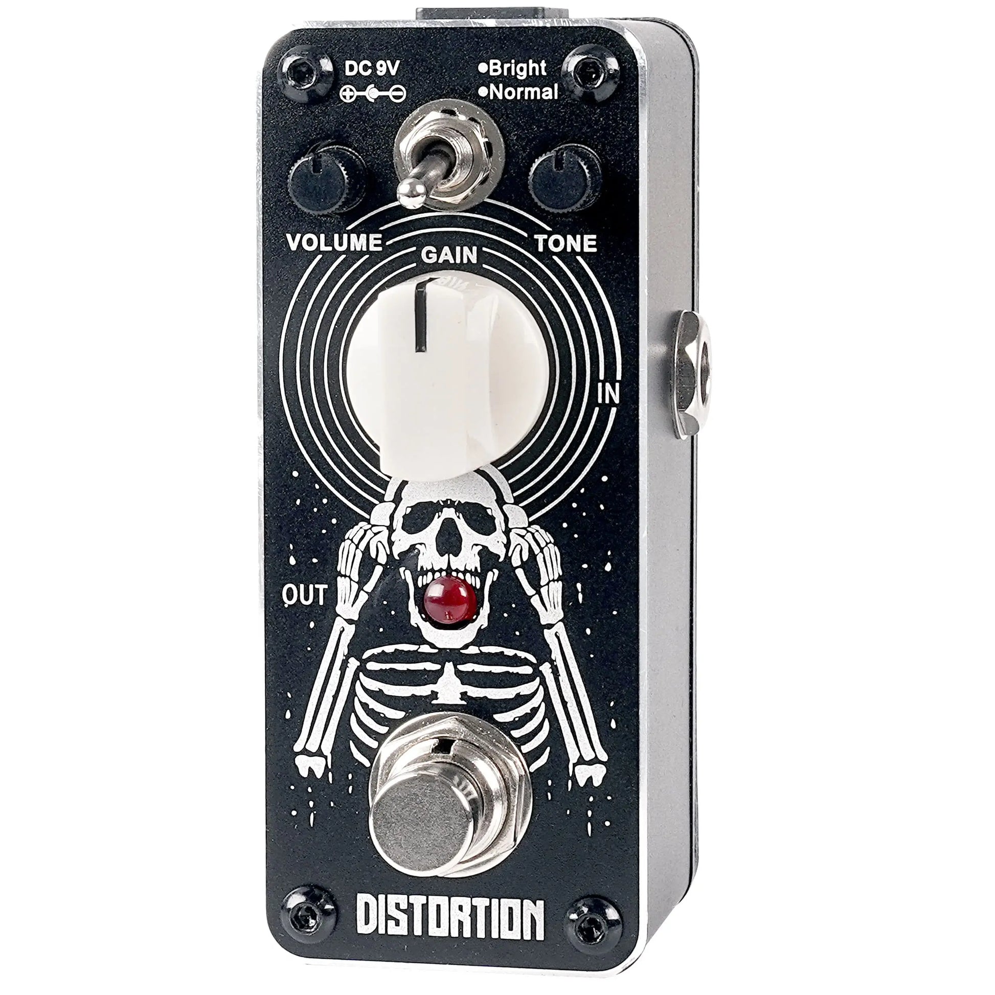 Sondery Distortion Pedal with 2 Effects of Bright and Normal, 70-80’s Classical British Stack Sound, Mini Effect Pedal for Electric Guitars True Bypass, Art Design Series Sondery Music