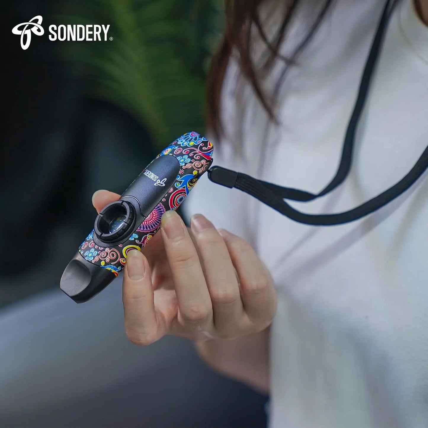 Sondery Professional Kazoo Wind Instrument with 5 Membranes, Lanyard and Pouch - Sondery Music