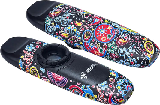 Sondery Professional Kazoo Wind Instrument with 5 Membranes, Lanyard and Pouch - Sondery Music