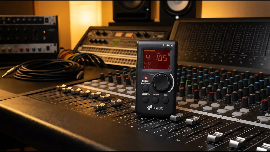Hear-It-See-It-Feel-It-Sondery-ProBeat-Digital-Metronome-for-Musicians Sondery Music