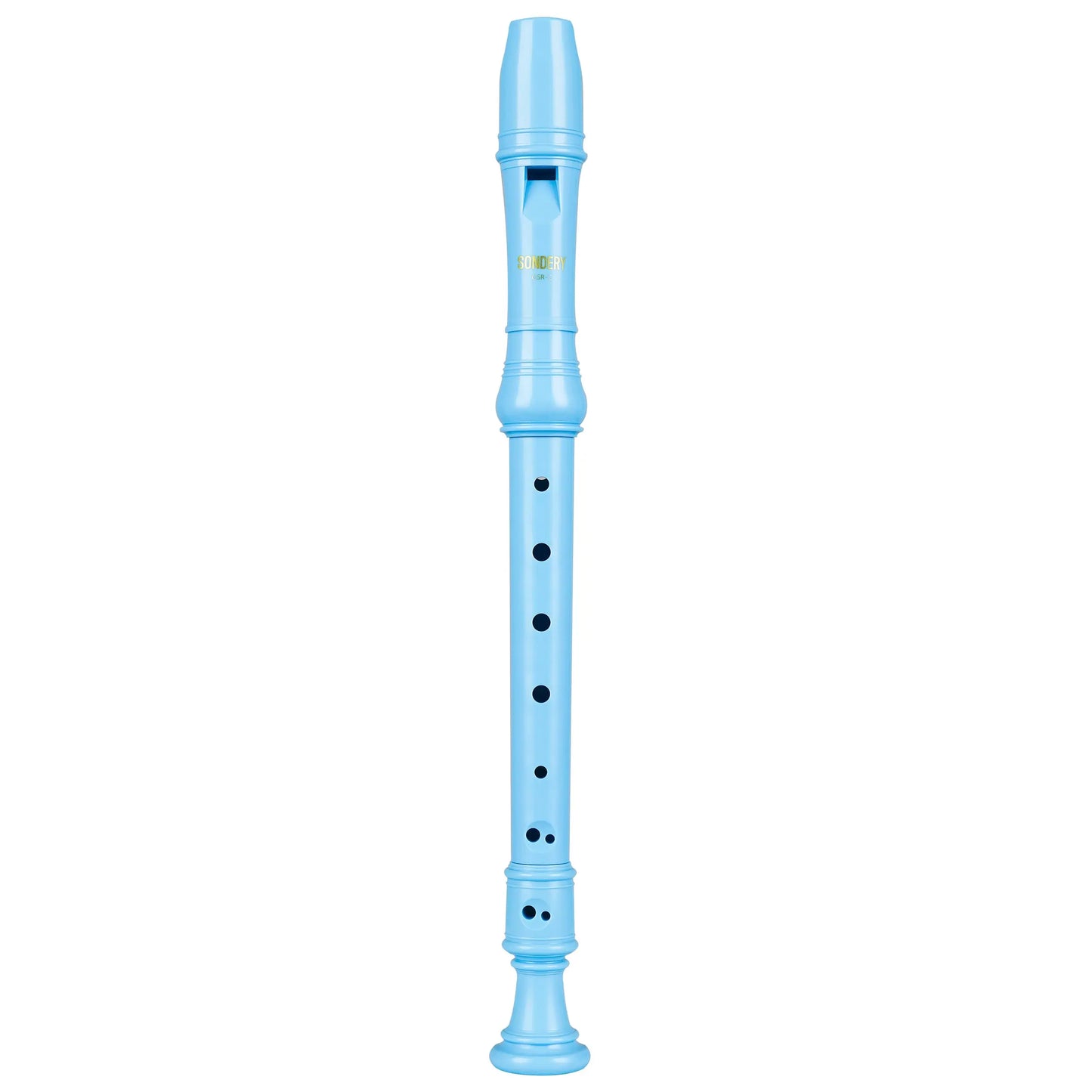 Sondery German Soprano Recorder Durable Beginner's Recorder for Kids & Adults Easy-to-Play Plastic Body German Fingering Includes Fingering Chart Carry Pouch Sondery Music