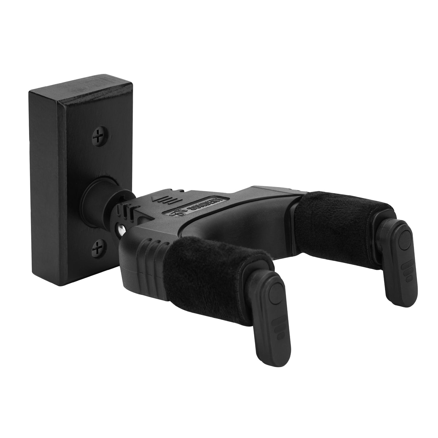 Sondery Guitar Wall Mount Hanger Black, Auto Lock and Adjustable Hook Holder for Acoustic and Electric Guitar, Ukulele, Bass, Banjo and Mandolin Sondery Music