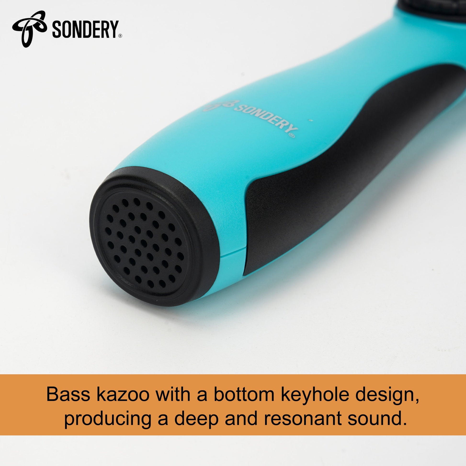 Sondery Professional Kazoo Wind Instrument, Bass Kazoos with 5 Membranes and Lanyard for All Ages Sondery Music
