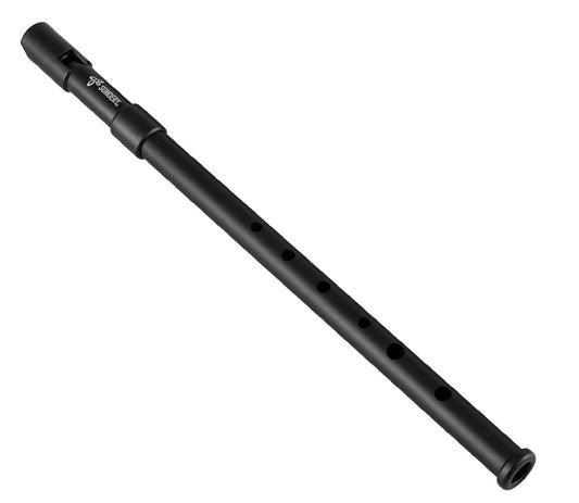 Sondery Irish Tin Whistle Key of D Black ABS Material with a Natural Wood Tone Sondery Music