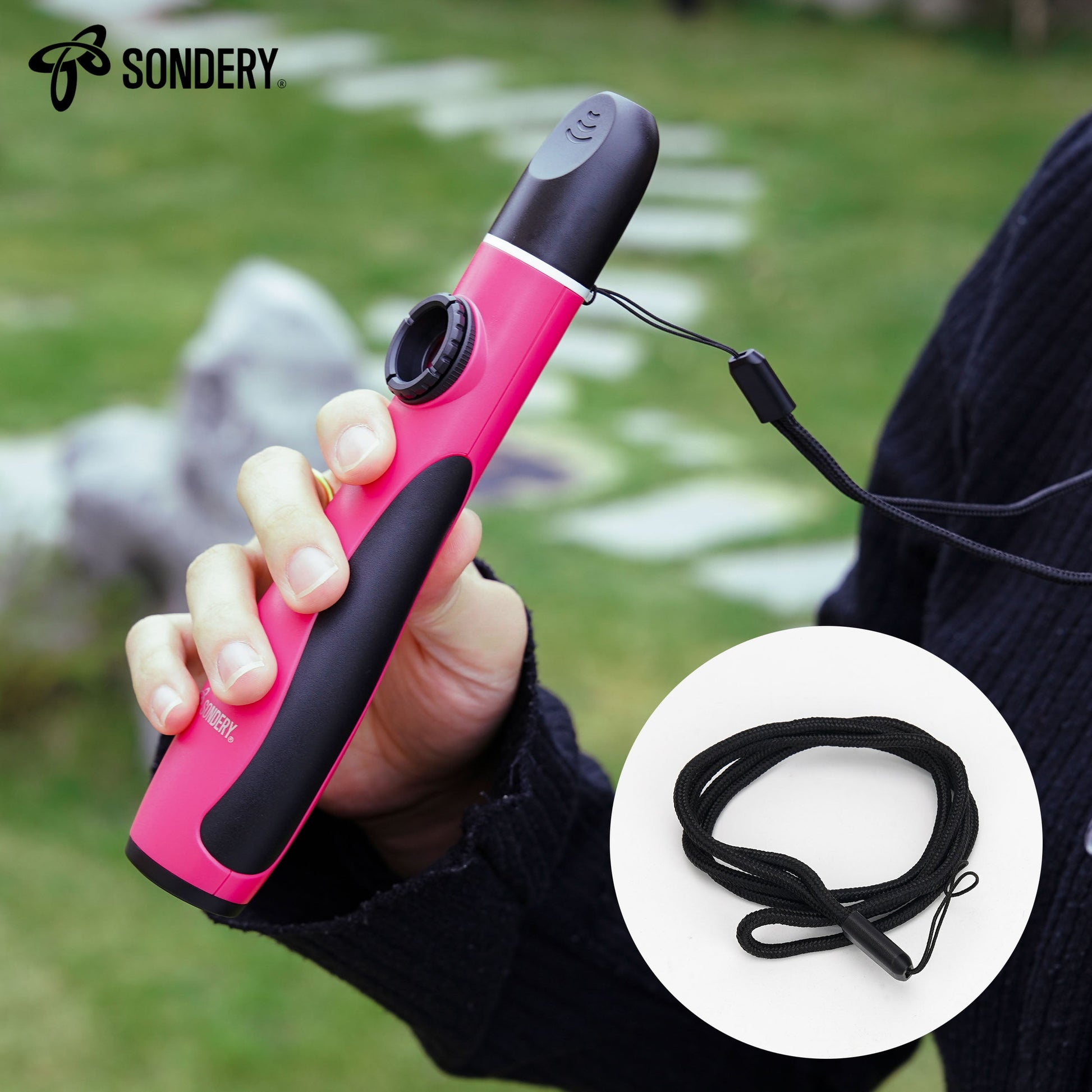 Sondery Professional Kazoo Wind Instrument, Bass Kazoos with 5 Membranes and Lanyard for All Ages Sondery Music