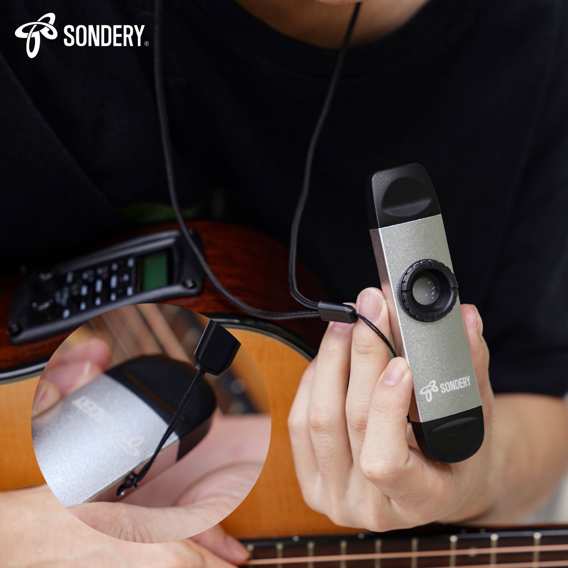 Sondery Professional Metal Kazoo, Dual Head Kazoo Includes Lanyard and 5 Membranes for All Ages and Occasions Sondery Music