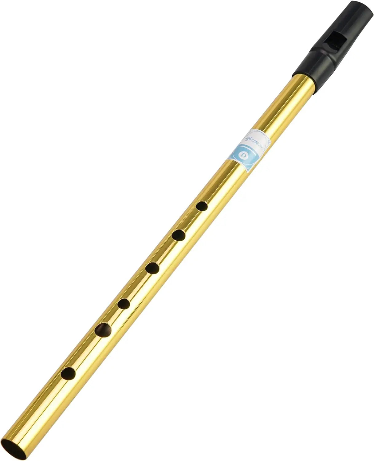 Sondery Irish Tin Whistle Key of D Made from Brass A Bright Brass Wind Type Sound Penny Whistle - Sondery Music