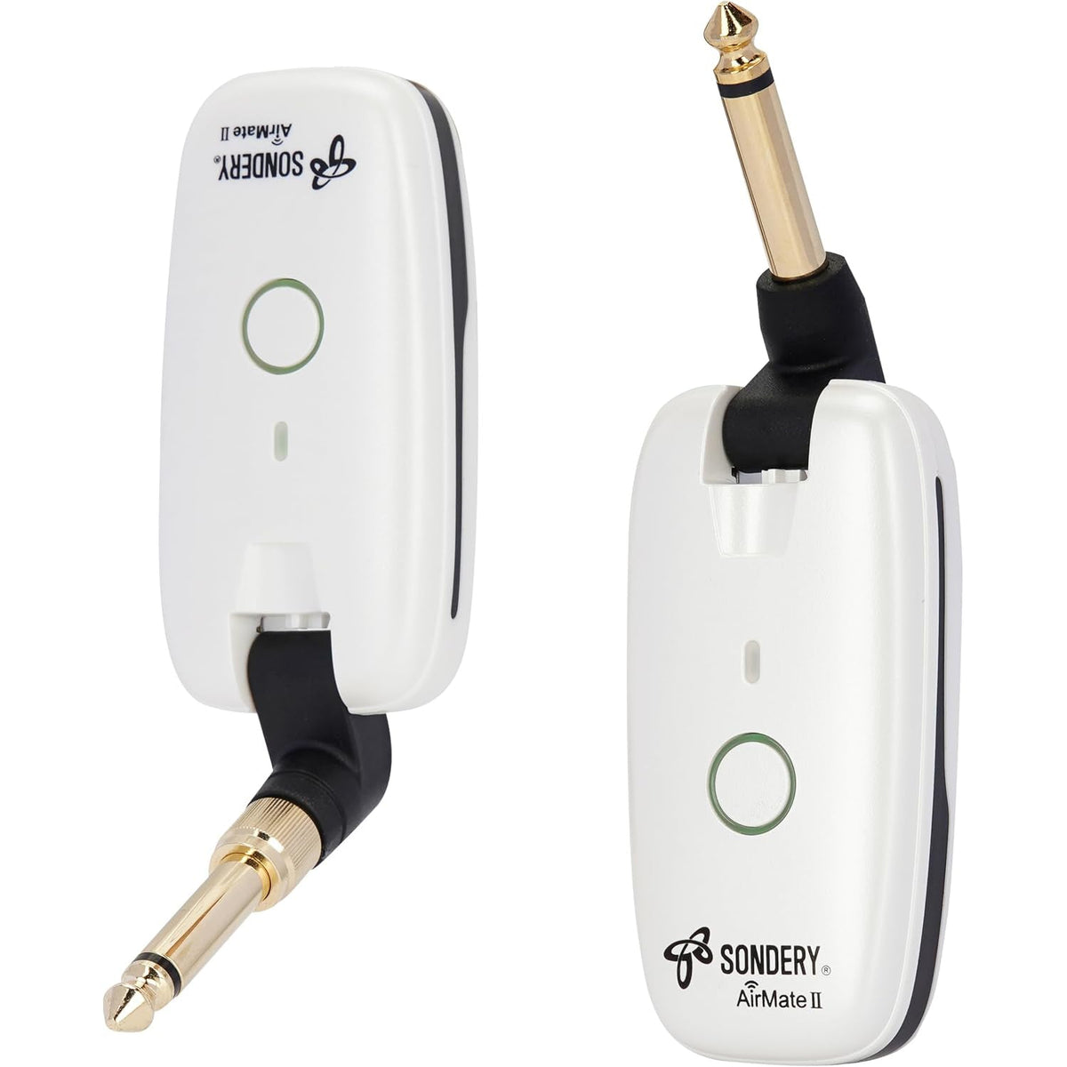 Sondery Wireless Guitar System Transmitter and Receiver UHF Rechargeable Wireless Compatible with Multiple Instruments Guitar Bass Keyboard Drums, 7 Channels 6-Hour Battery Life Sondery Music