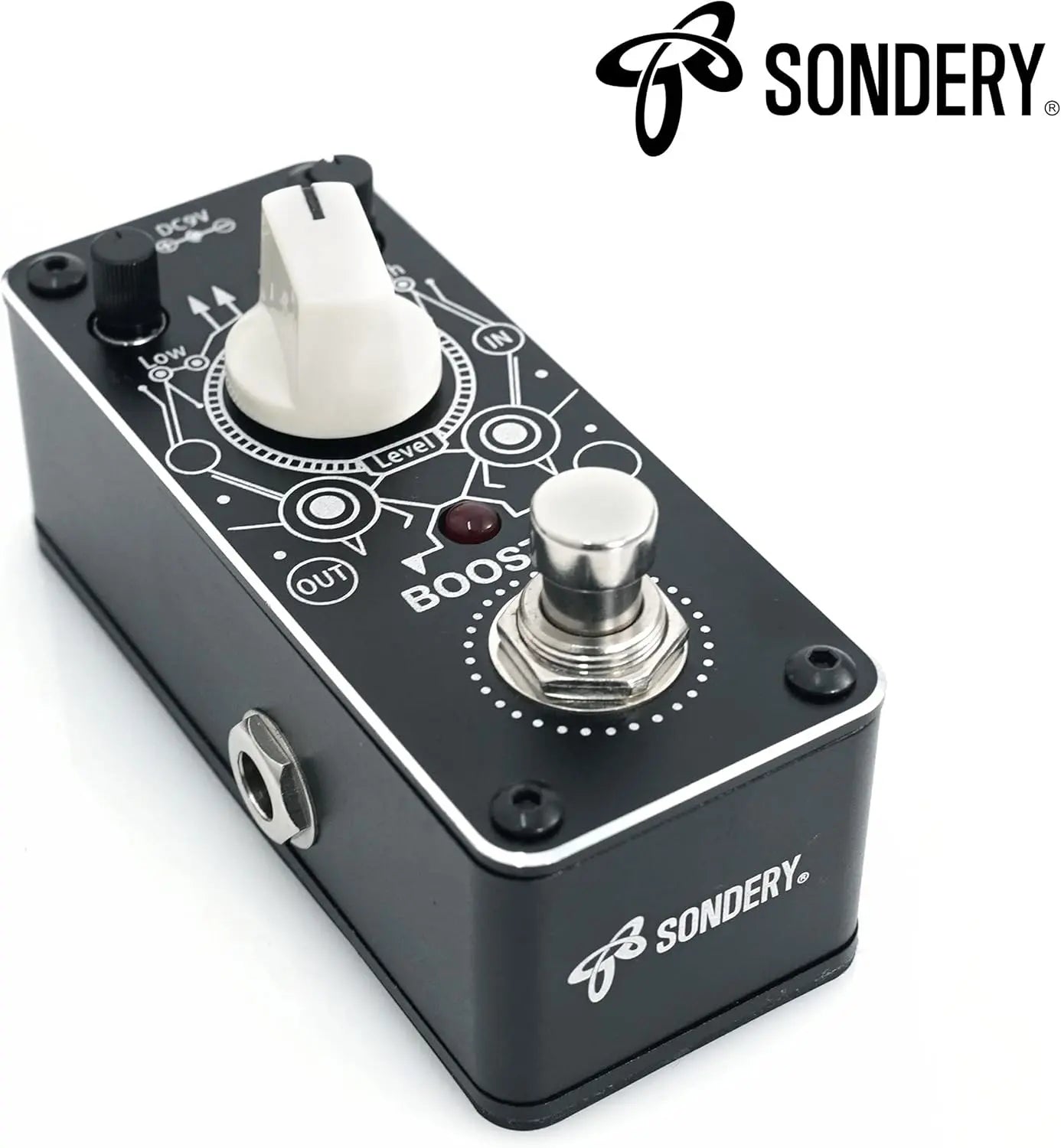 Boost Pedal for Electric Guitar and Bass, Mini, True Bypass – Sondery Music