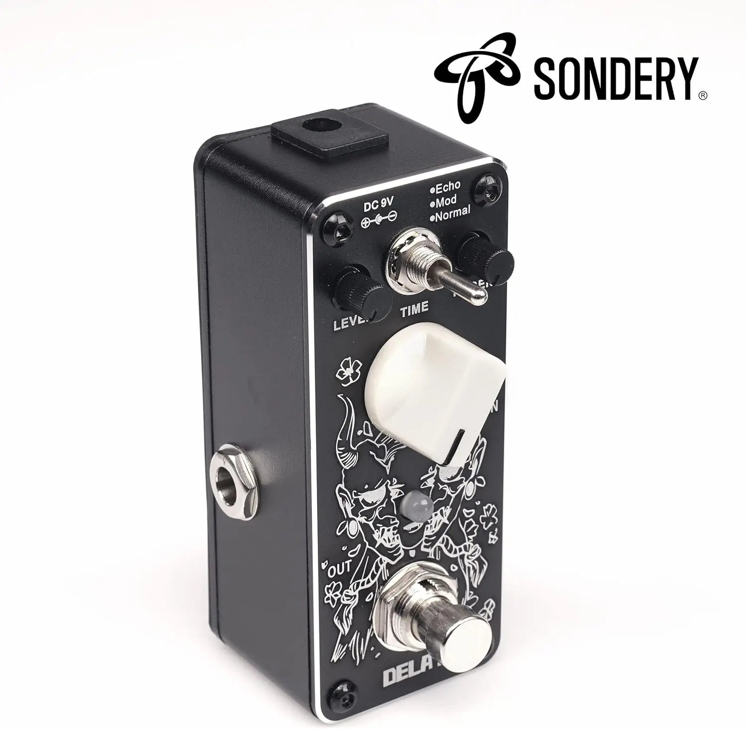battery powered delay pedal Sondery Digital Delay Pedal Echo Modulation Normal mini – Sondery Music