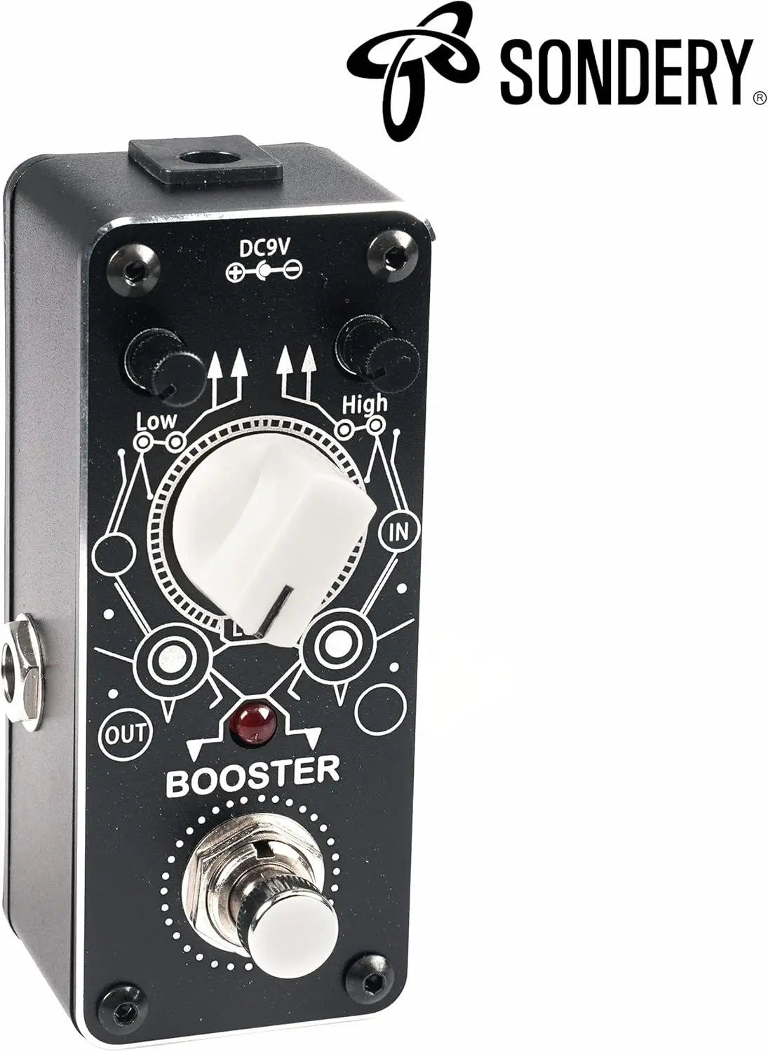 clean boost pedal Boost Pedal for Electric Guitar and Bass, Mini, True Bypass – Sondery Music