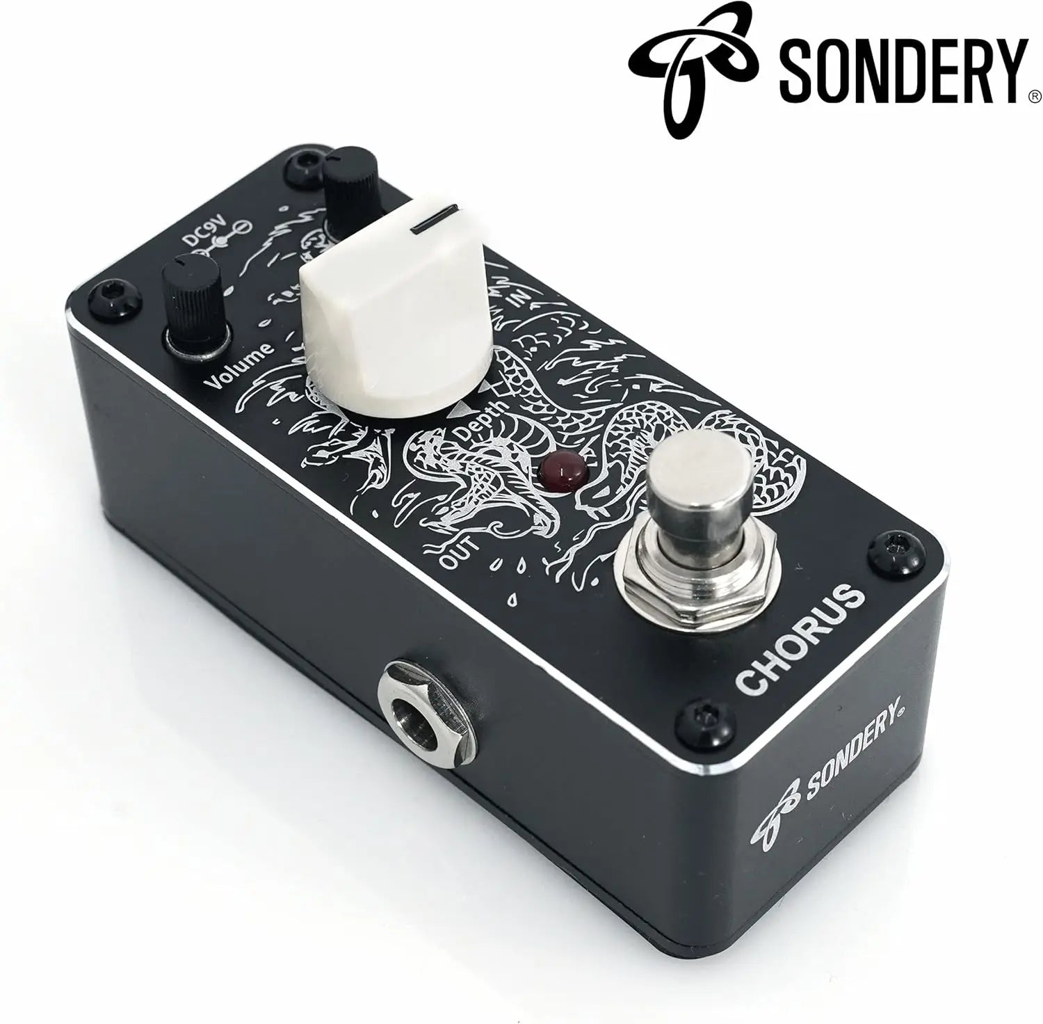chorus pedal guitar Sondery Mini Analogue Chorus Effect Pedal True Bypass, Art Series – Sondery Music