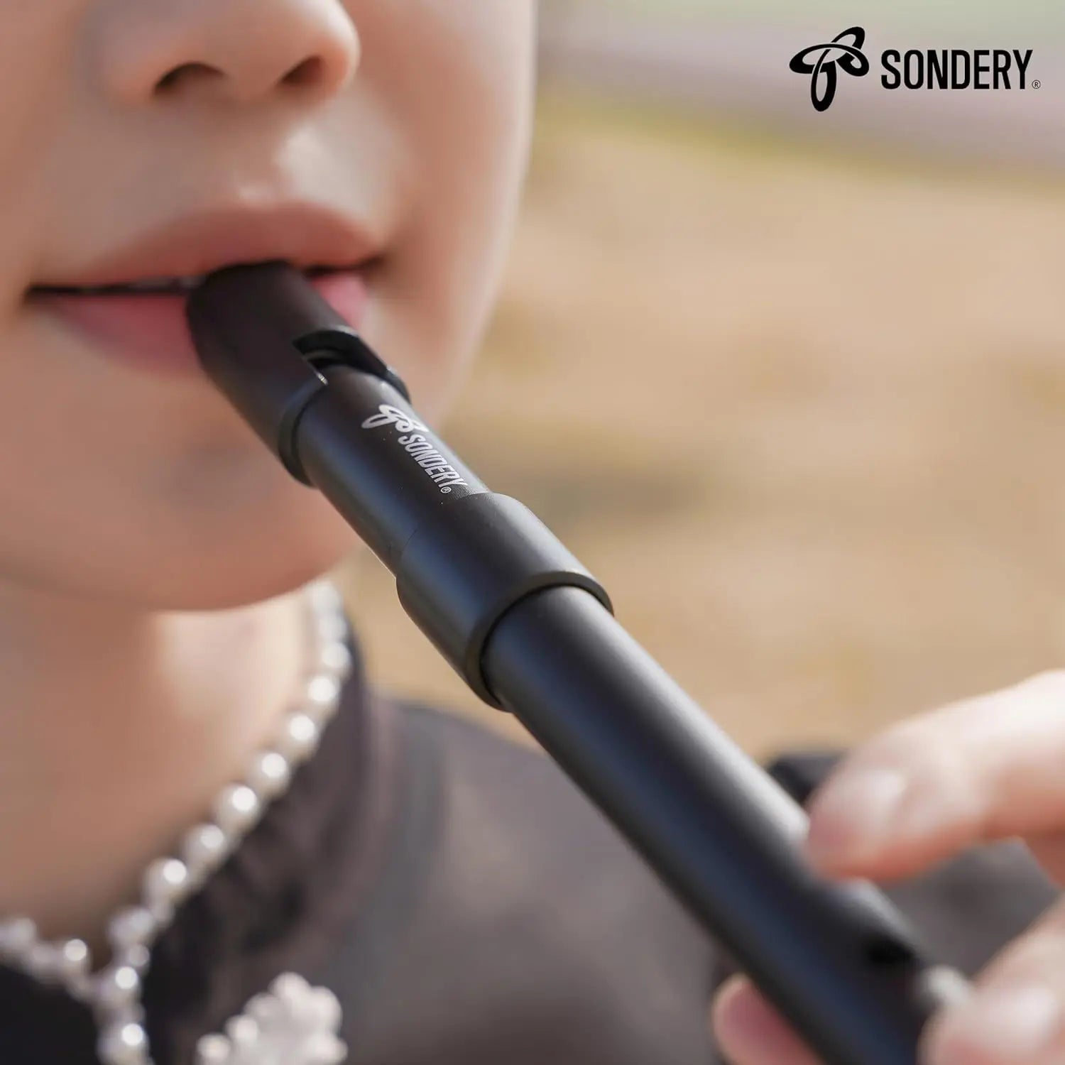 Sondery Irish Tin Whistle Set Key of C and Key of D Made from Hign Quality ABS with Sound of Wood in Nature Penny Whistle Sondery Music