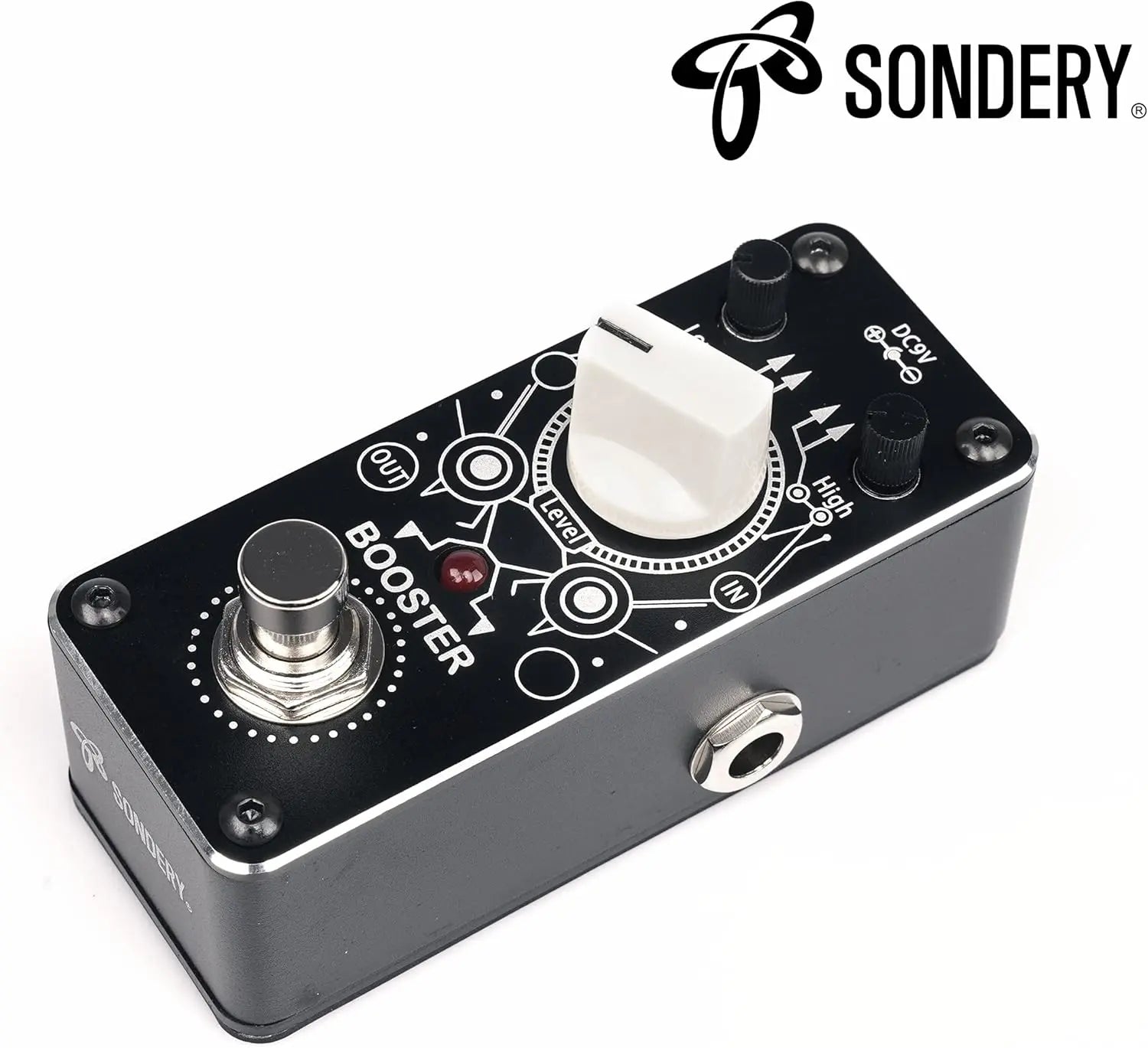 gitarre booster pedal Boost Pedal for Electric Guitar and Bass, Mini, True Bypass – Sondery Music