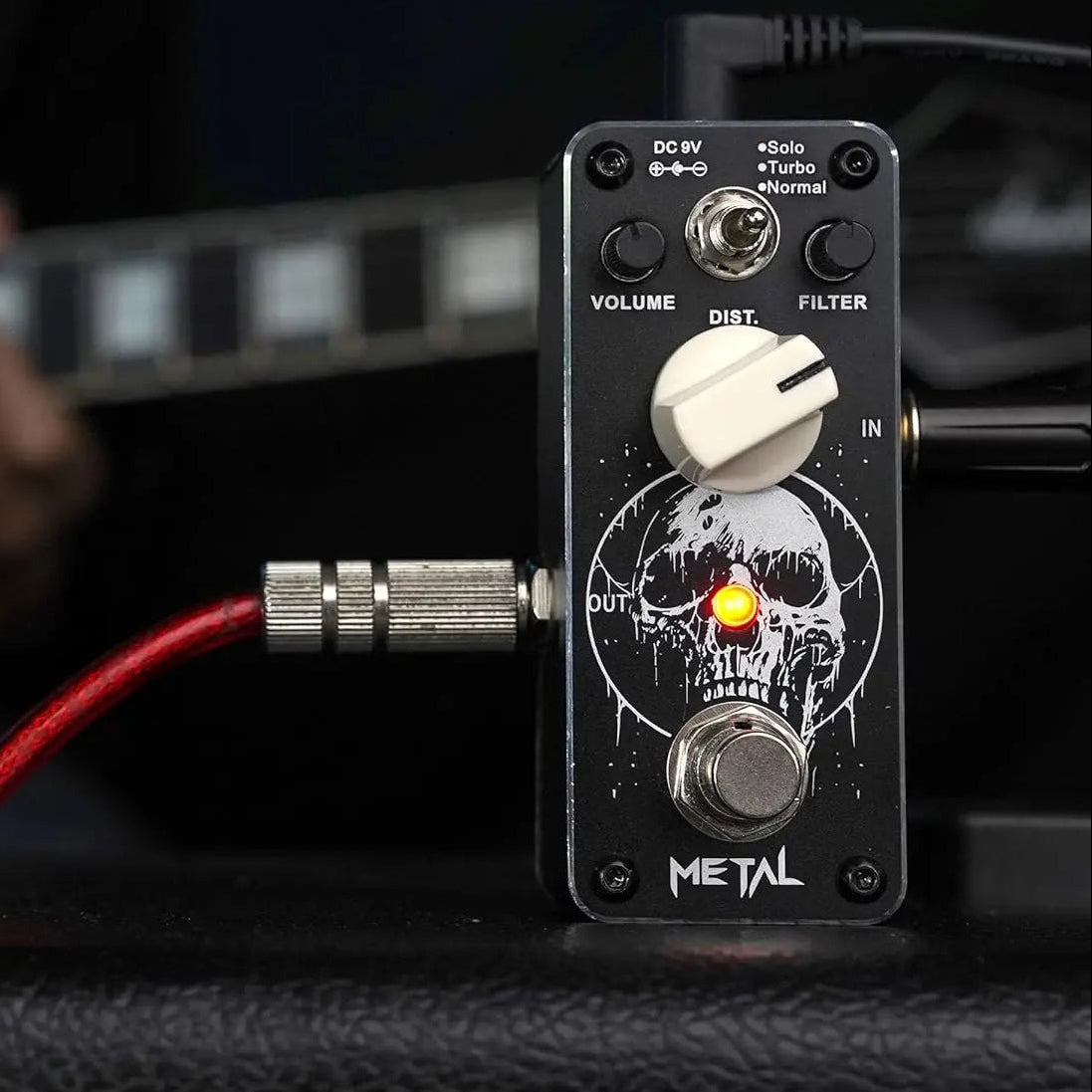 Metal Distortion Pedal 3 Modes of Solo Turbo and Normal Warm Smooth – Sondery Music