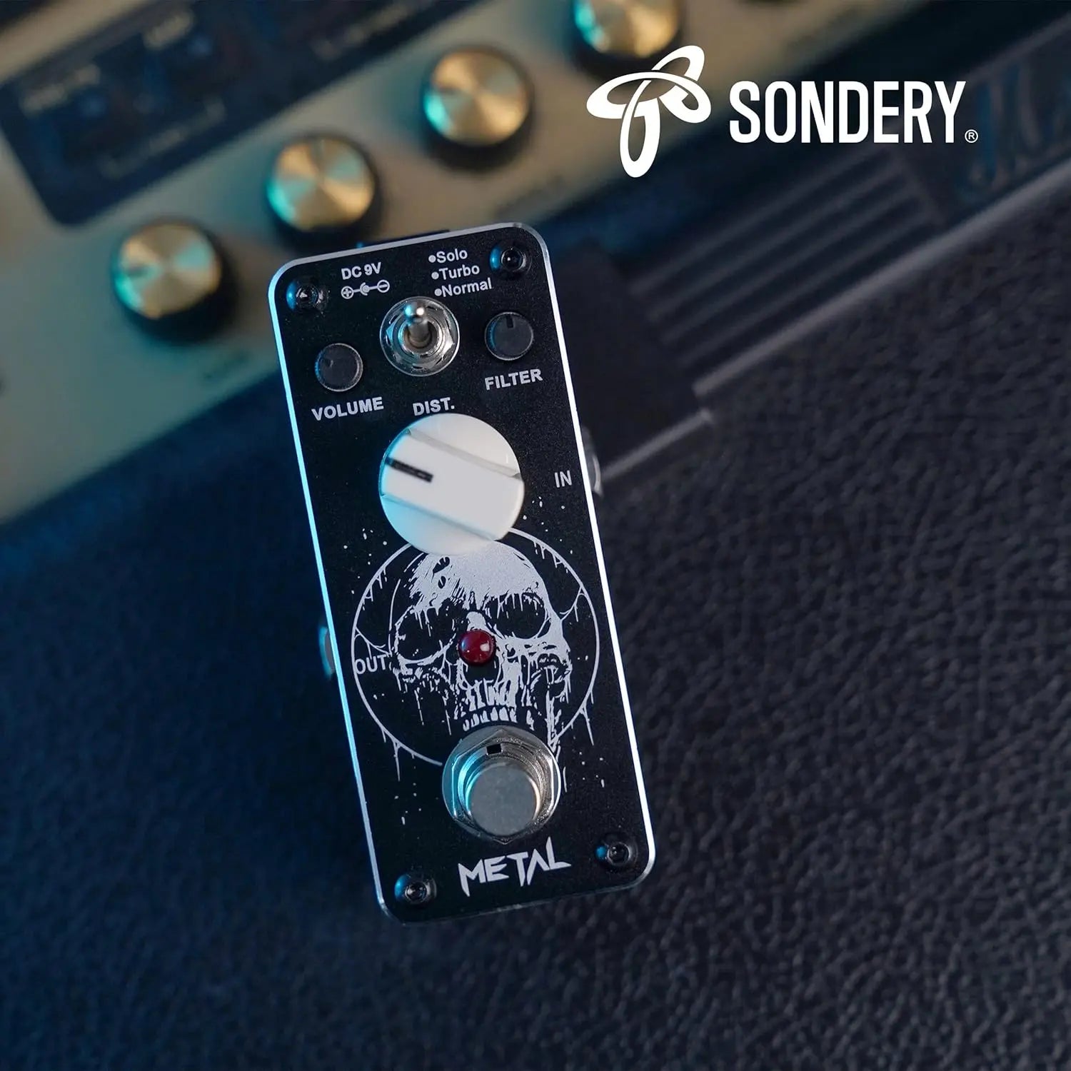 turbo distortion pedal Metal Distortion Pedal 3 Modes of Solo Turbo and Normal Warm Smooth – Sondery Music