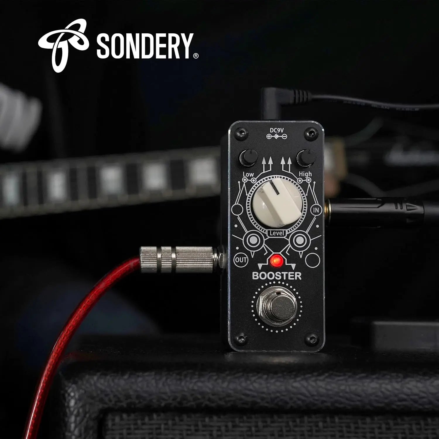 bass clean boost pedal Boost Pedal for Electric Guitar and Bass, Mini, True Bypass – Sondery Music