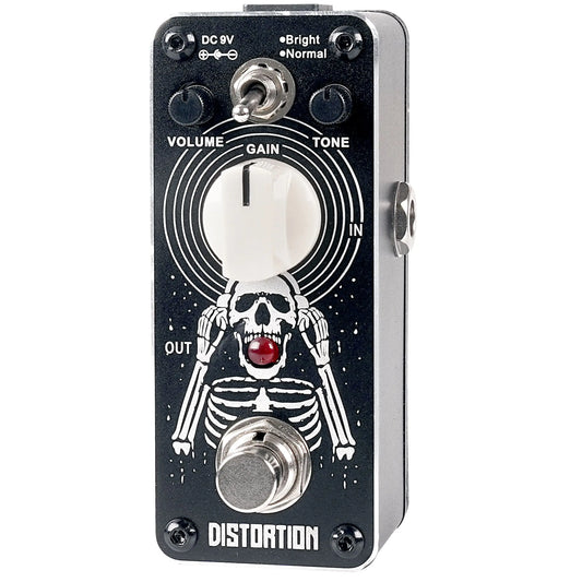 Sondery Distortion Pedal with 2 Effects of Bright and Normal, 70-80’s Classical British Stack Sound, Mini Effect Pedal for Electric Guitars True Bypass, Art Design Series Sondery Music