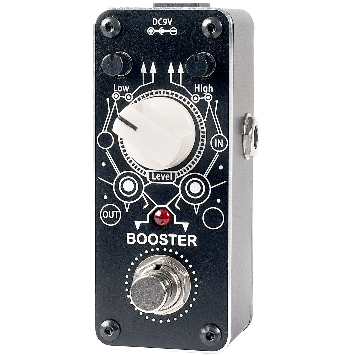 Sondery Boost Pedal for Electric Guitar and Bass, Mini Clean Booster Pedal, True Bypass, More or Less 14dB Change for Frequencies Under 250Hz or Above 1KHz, Art Design Series Pedal Sondery Music