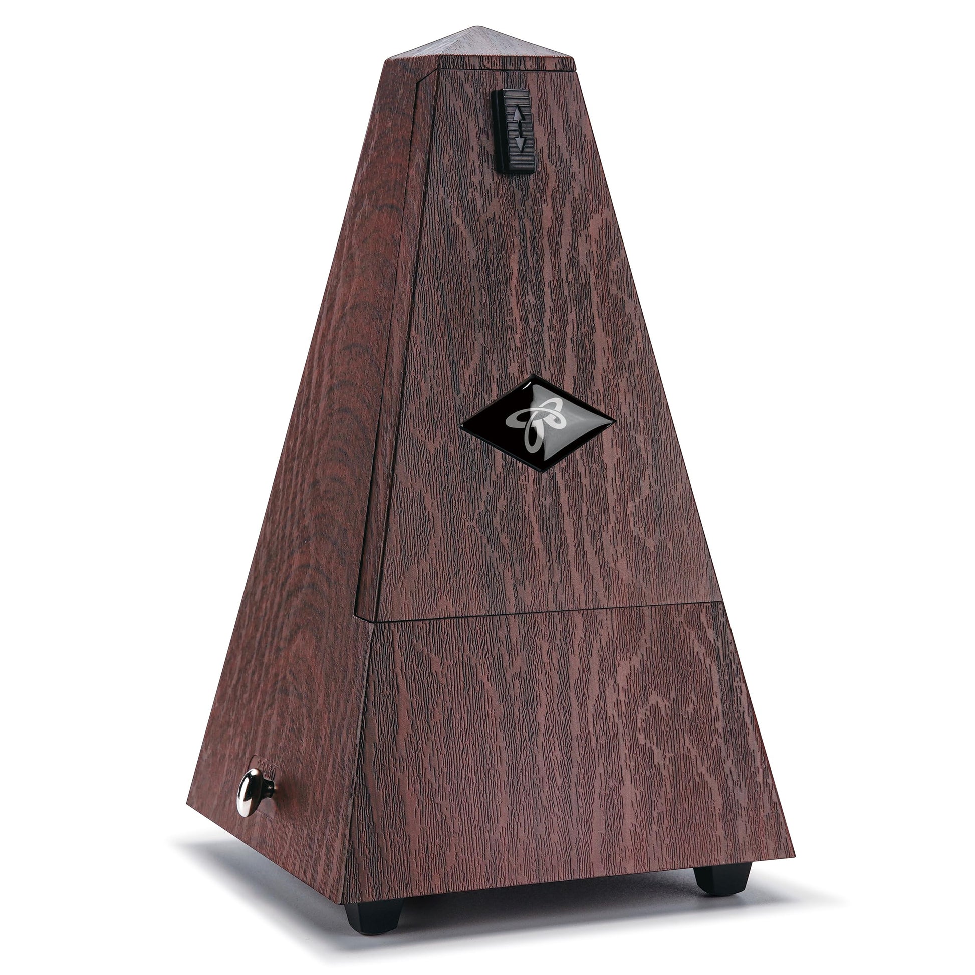 Sondery Classic Mechanical Metronome with Bell for Piano Guitar Drum Violin Saxophone All Instruments, Tempo Range 40-208bpm, Beats 02346, Black Wood Grain ABS Case with Comfortable Click Sound Sondery Music