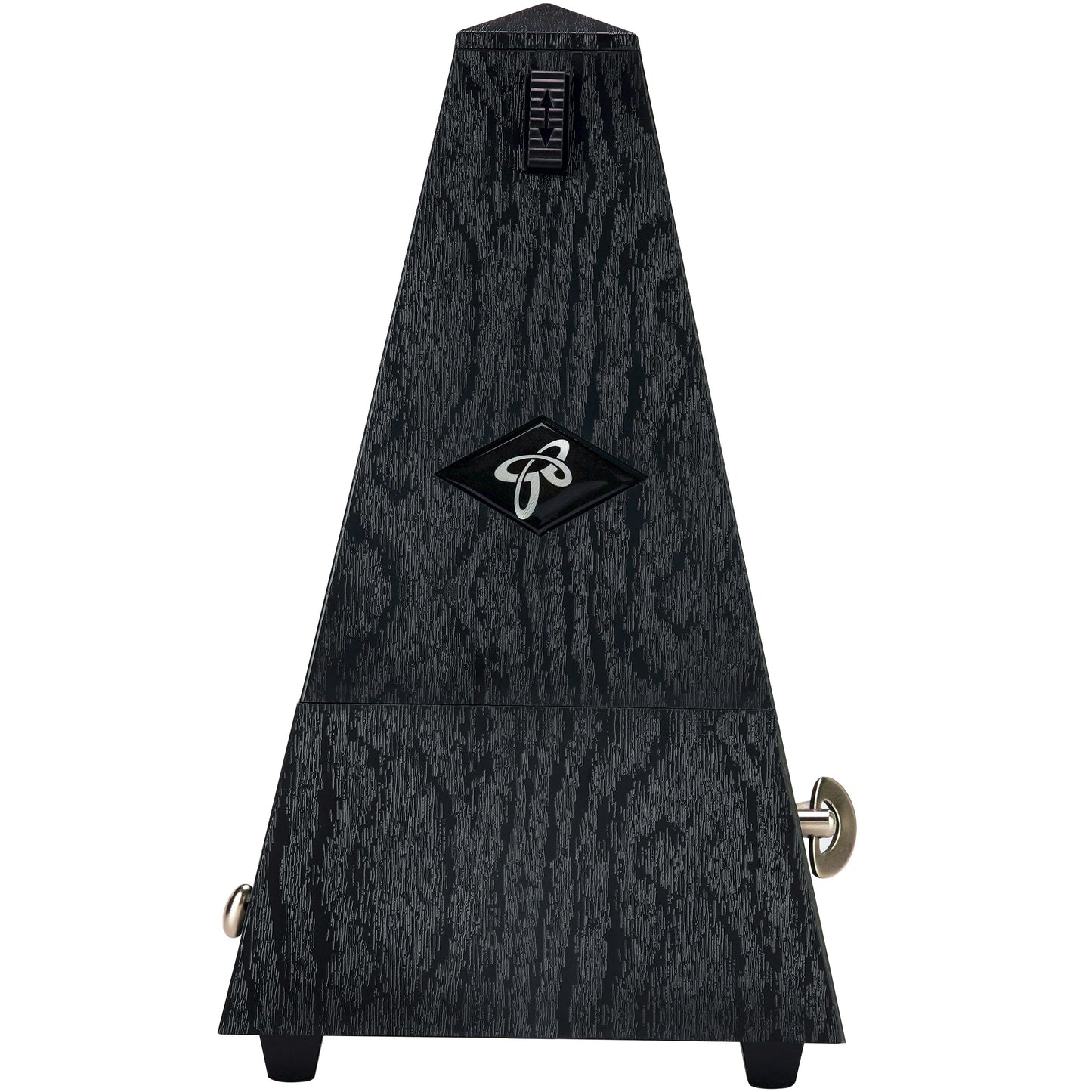 Sondery Classic Mechanical Metronome with Bell for Piano Guitar Drum Violin Saxophone All Instruments, Tempo Range 40-208bpm, Beats 02346, Black Wood Grain ABS Case with Comfortable Click Sound Sondery Music
