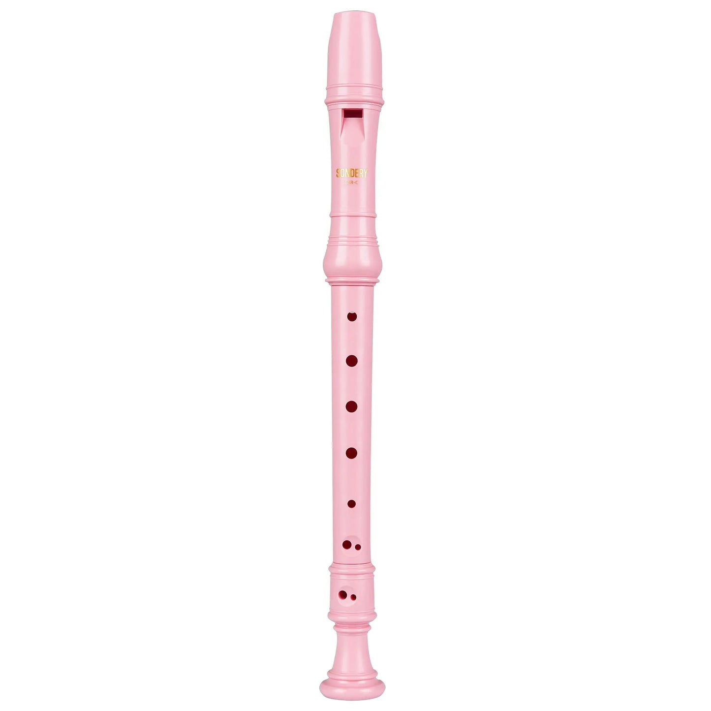 Sondery German Soprano Recorder Durable Beginner's Recorder for Kids & Adults Easy-to-Play Plastic Body German Fingering Includes Fingering Chart Carry Pouch Sondery Music